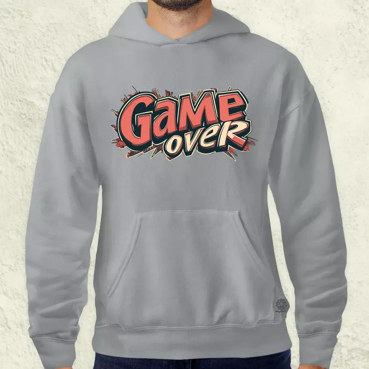 Game over v12 férfi pulóver