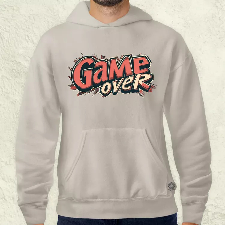 Game over v12 férfi pulóver