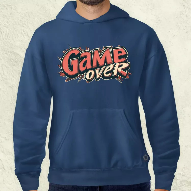 Game over v12 férfi pulóver