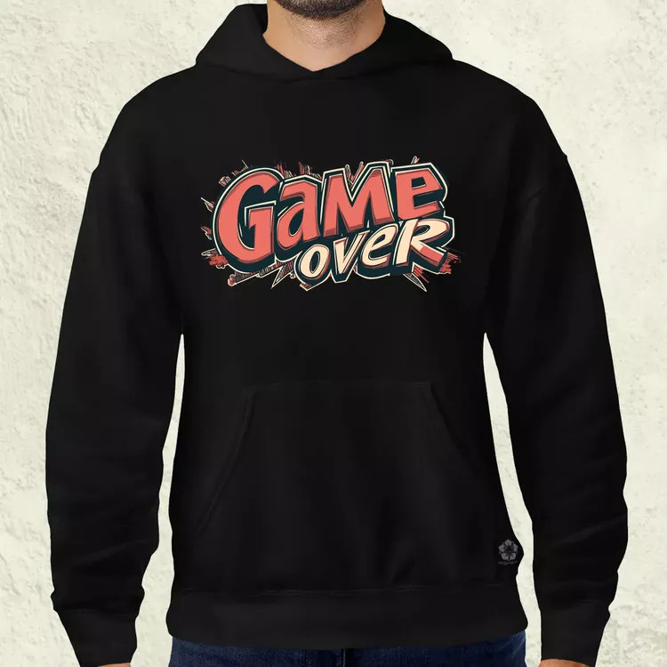 Game over v12 férfi pulóver