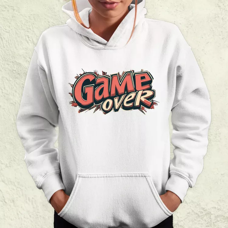 Game over v12 női pulóver