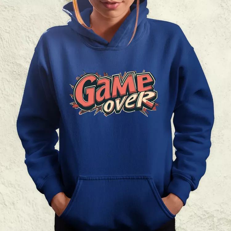 Game over v12 női pulóver