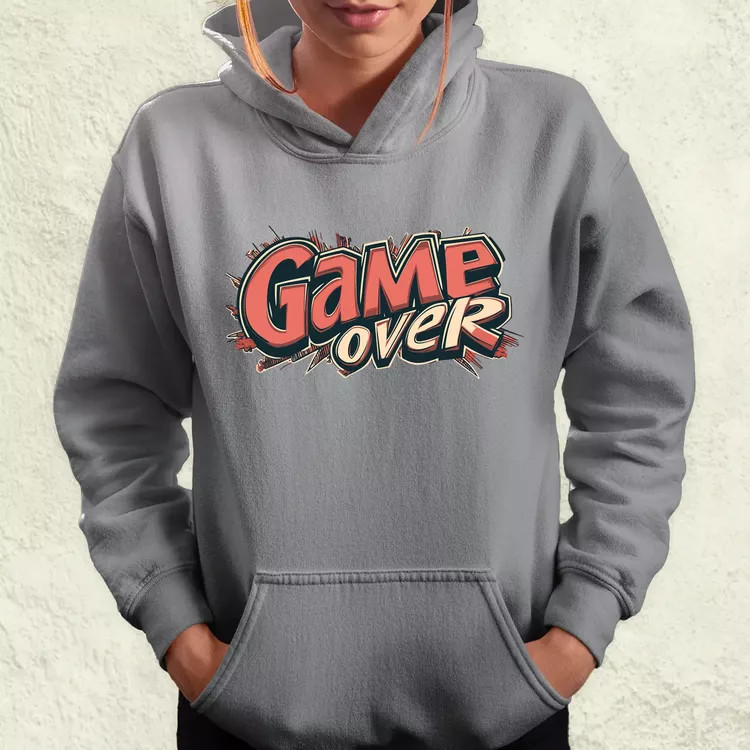 Game over v12 női pulóver