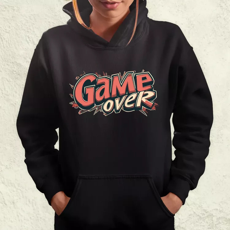 Game over v12 női pulóver