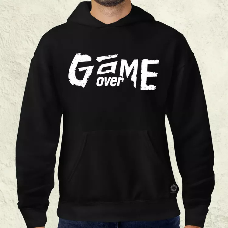 Game over v13 férfi pulóver