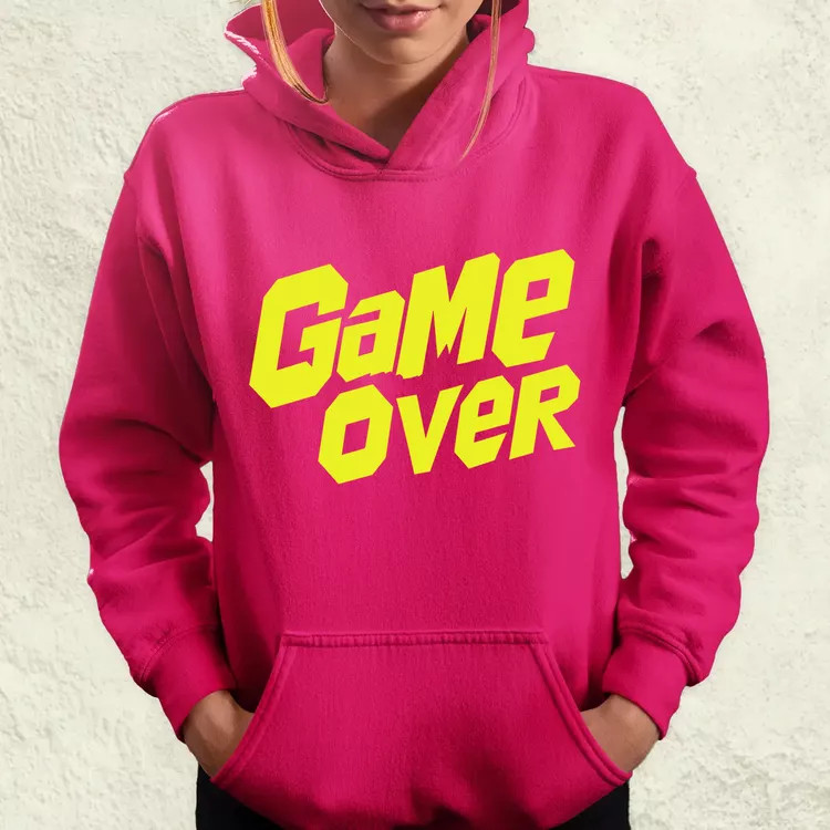 Game over v17 női pulóver