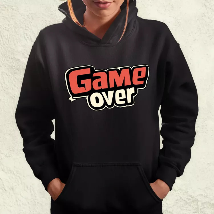 Game over v2 női pulóver
