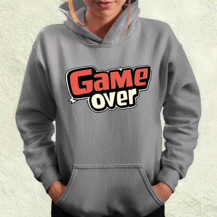 Game over v2 női pulóver