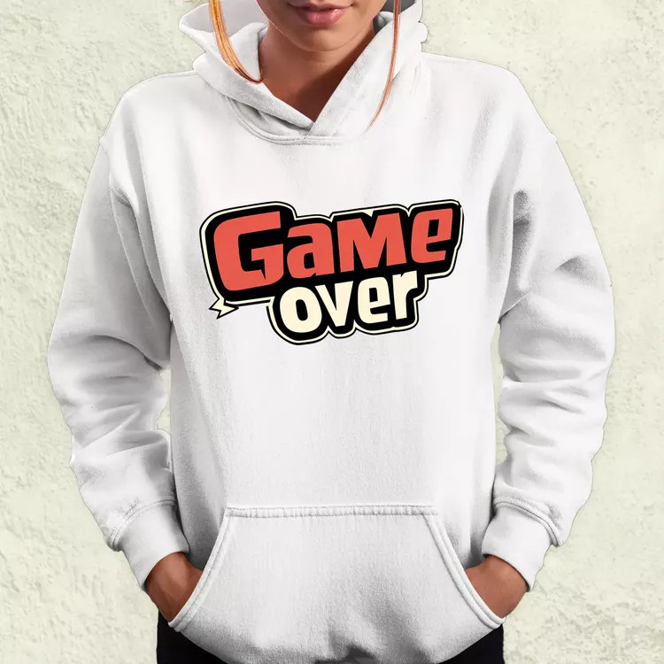 Game over v2 női pulóver