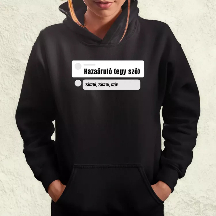 Hazaáruló női pulóver