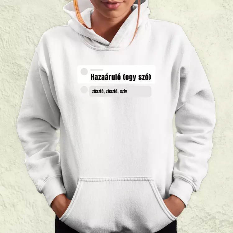 Hazaáruló női pulóver