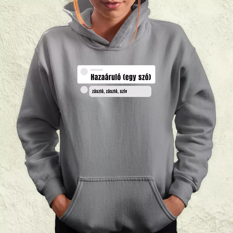 Hazaáruló női pulóver
