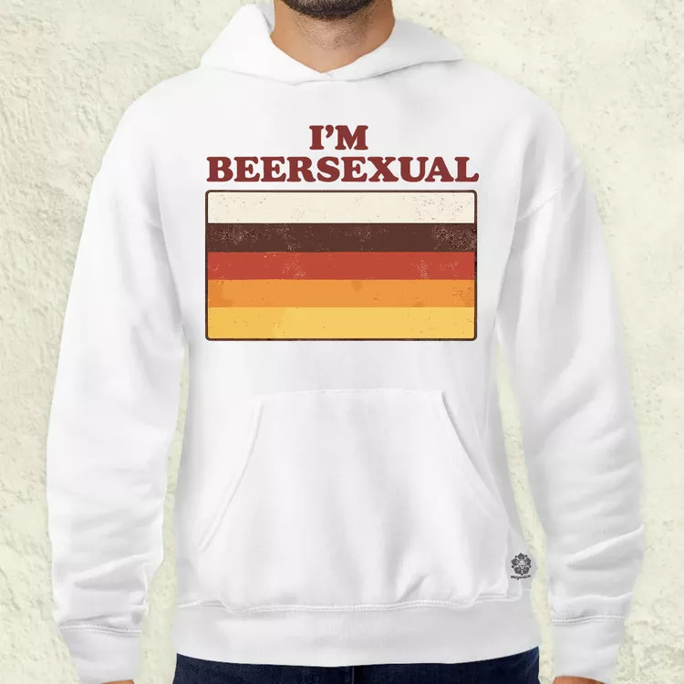 I'm Beersexual férfi pulóver