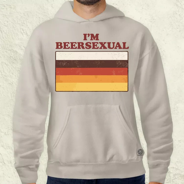 I'm Beersexual férfi pulóver