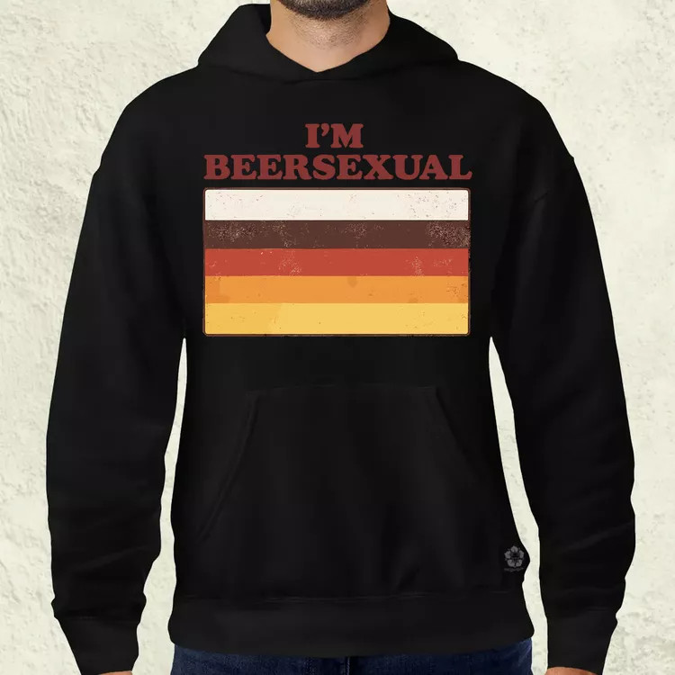 I'm Beersexual férfi pulóver