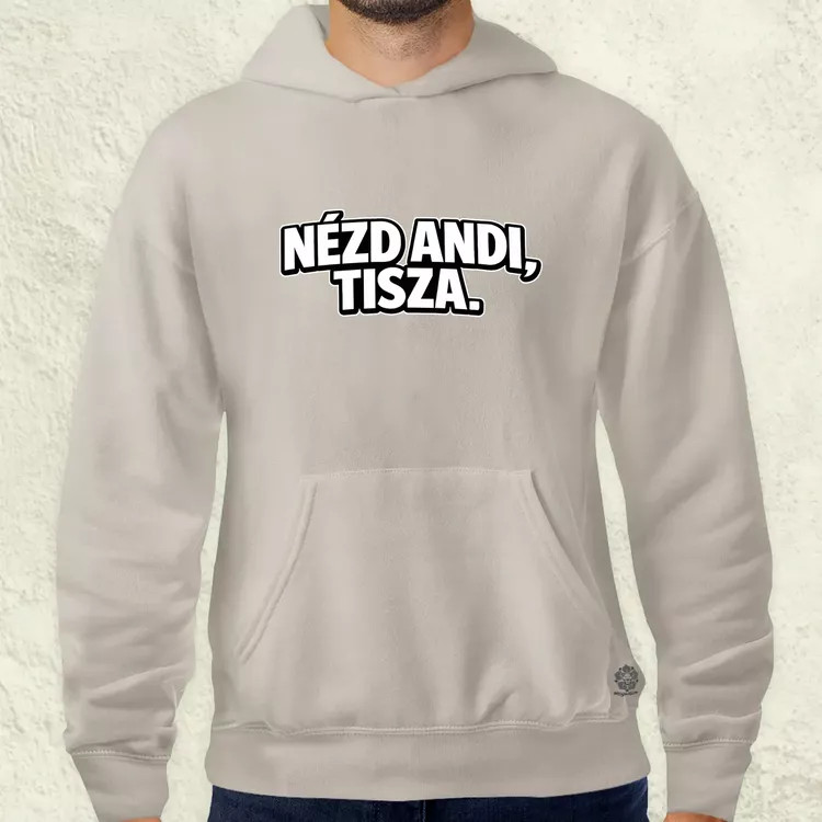 Nézd Andi, Tisza. férfi pulóver
