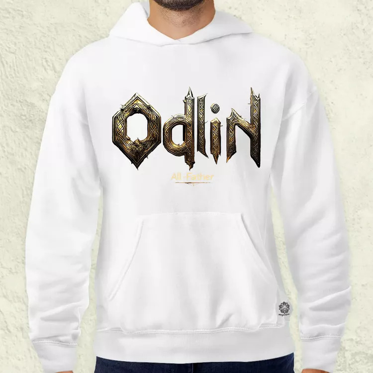 Odin felirat v12 férfi pulóver