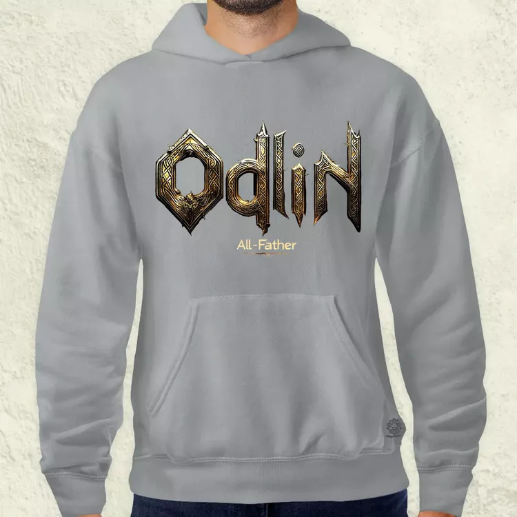 Odin felirat v12 férfi pulóver