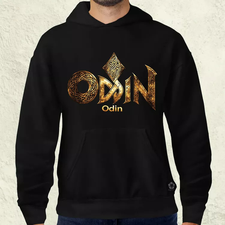 Odin felirat v14 férfi pulóver