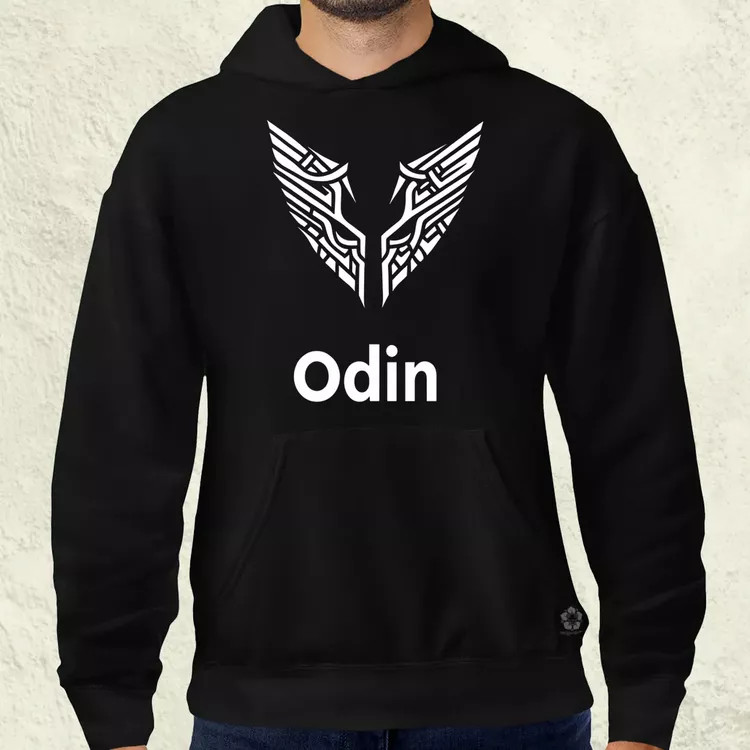 Odin felirat v36 férfi pulóver