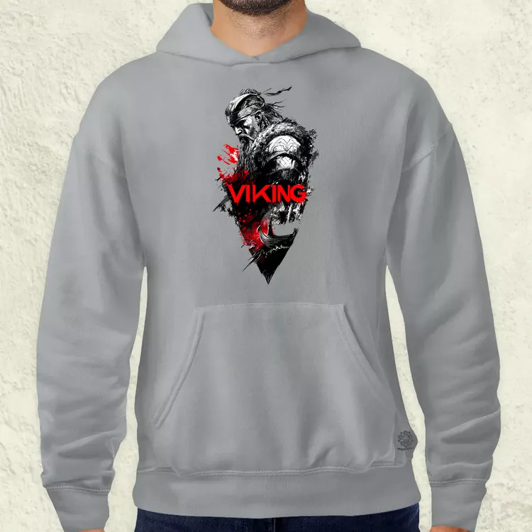 Viking plakát v2 férfi pulóver