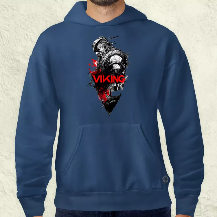 Viking plakát v2 férfi pulóver