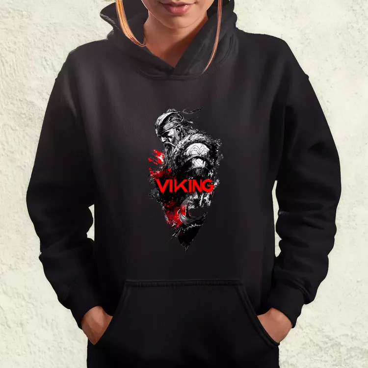 Viking plakát v2 női pulóver