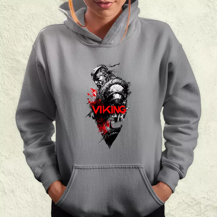 Viking plakát v2 női pulóver