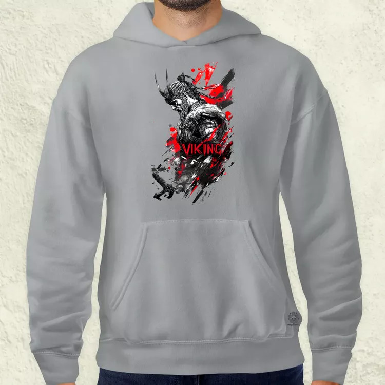 Viking plakát v3 férfi pulóver