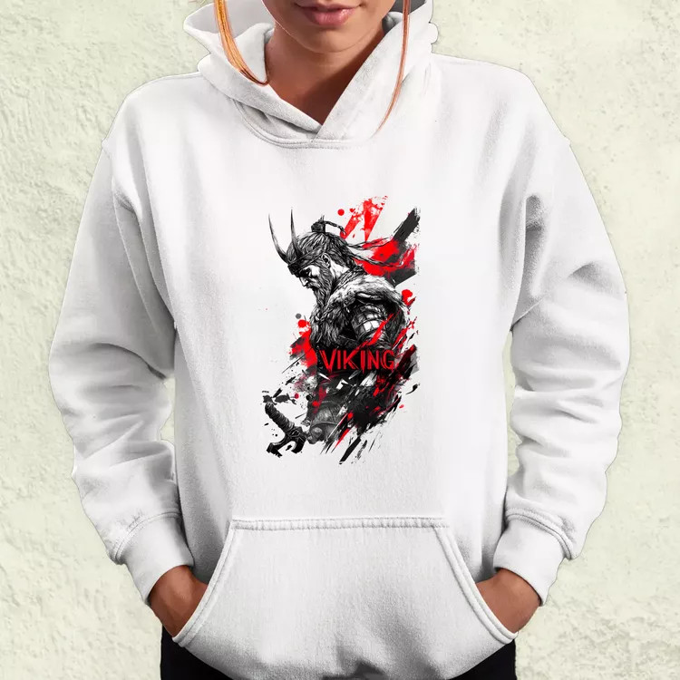 Viking plakát v3 női pulóver