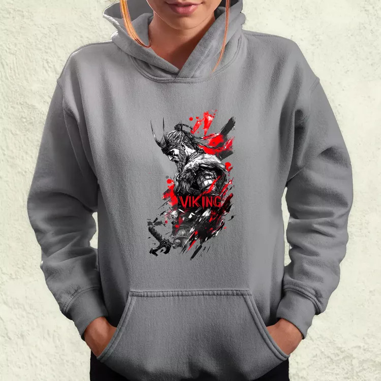 Viking plakát v3 női pulóver