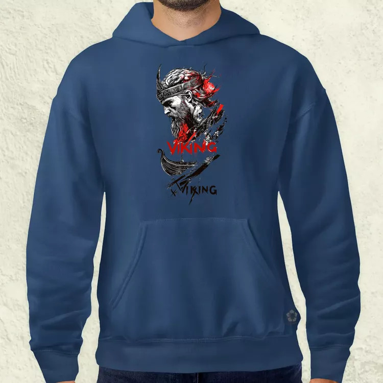 Viking plakát v4 férfi pulóver