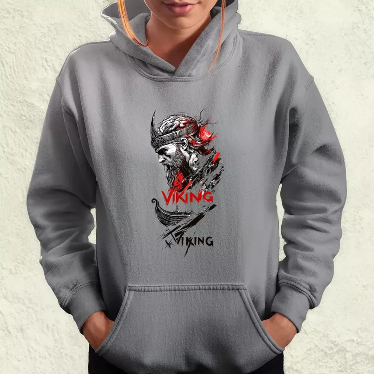 Viking plakát v4 női pulóver