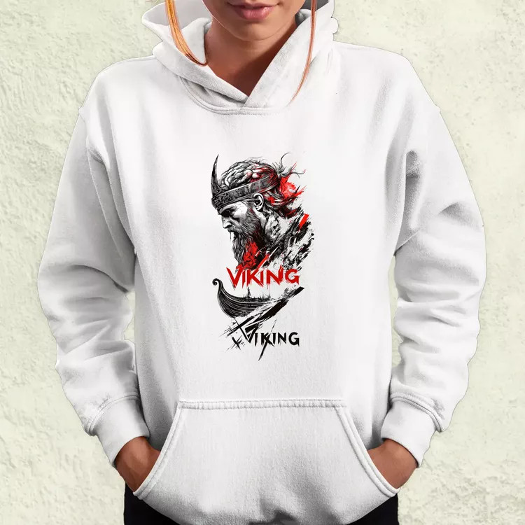 Viking plakát v4 női pulóver