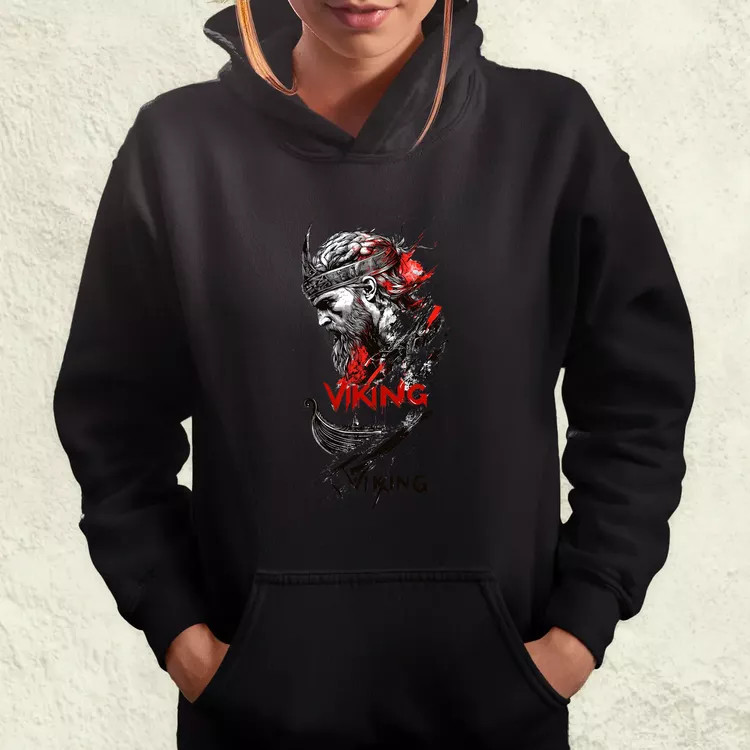 Viking plakát v4 női pulóver