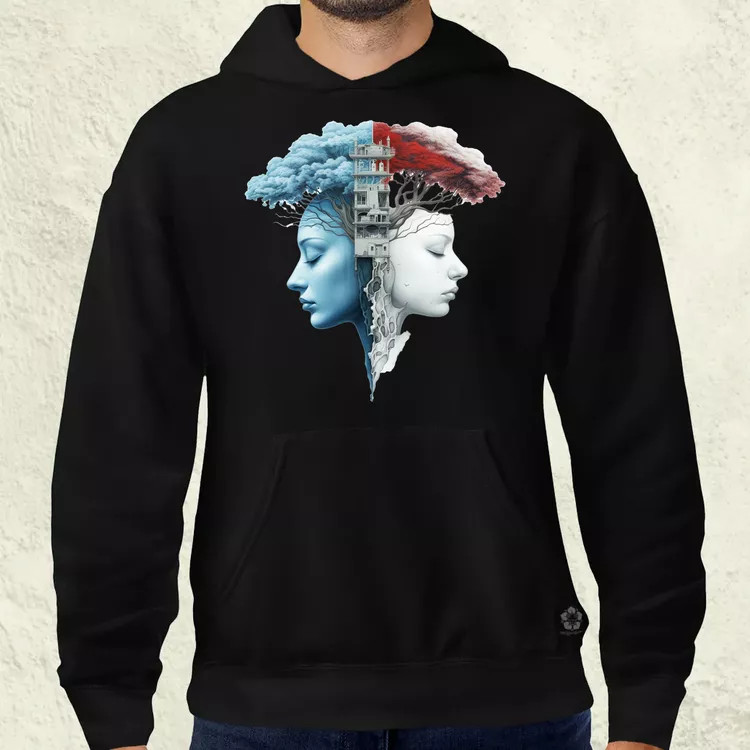 Mély gondolatok v4 férfi pulóver