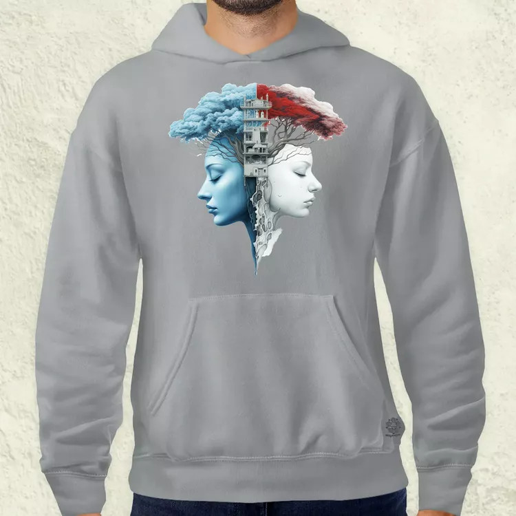Mély gondolatok v4 férfi pulóver