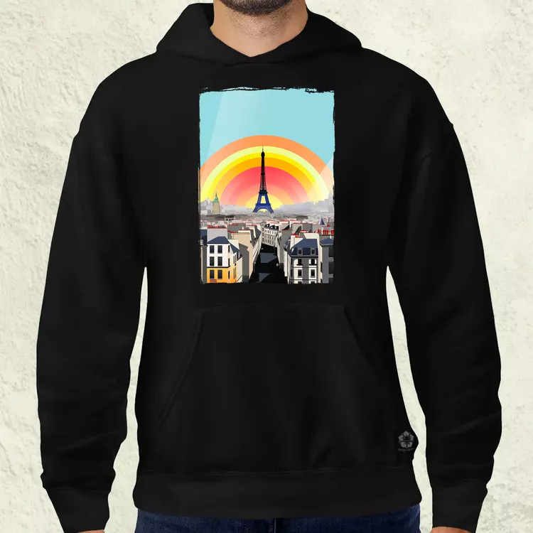 Minimál Párizs v2 férfi pulóver
