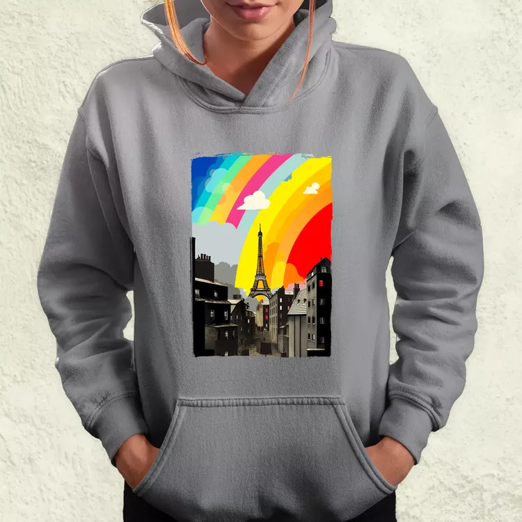 Minimál Párizs v3 női pulóver