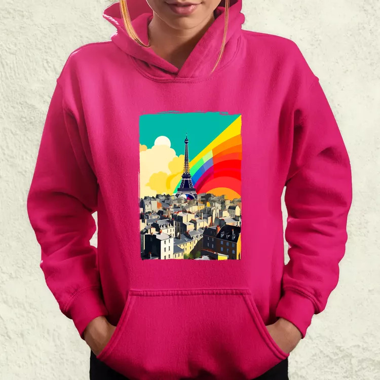 Minimál Párizs v4 női pulóver