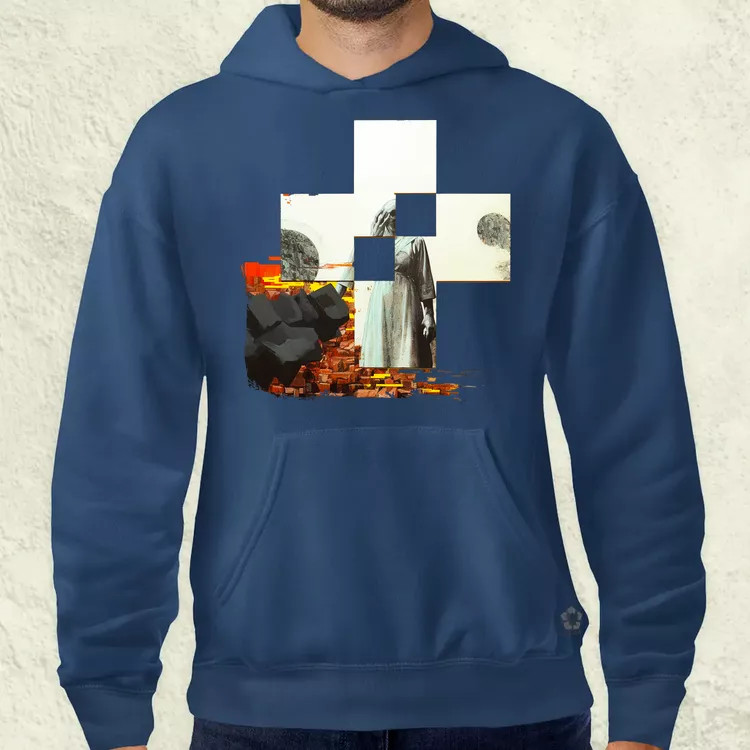 Modern kereszt fantázia v1 férfi pulóver