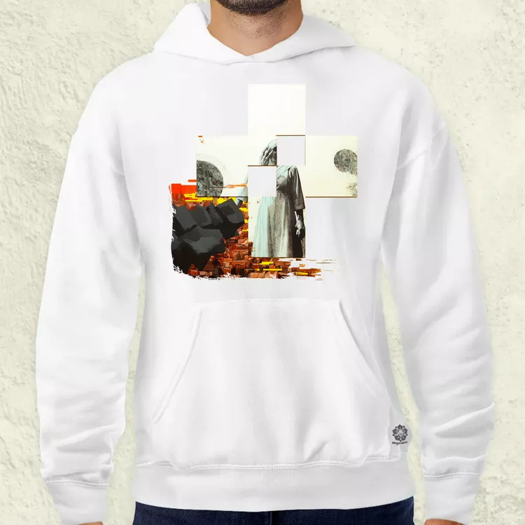 Modern kereszt fantázia v1 férfi pulóver