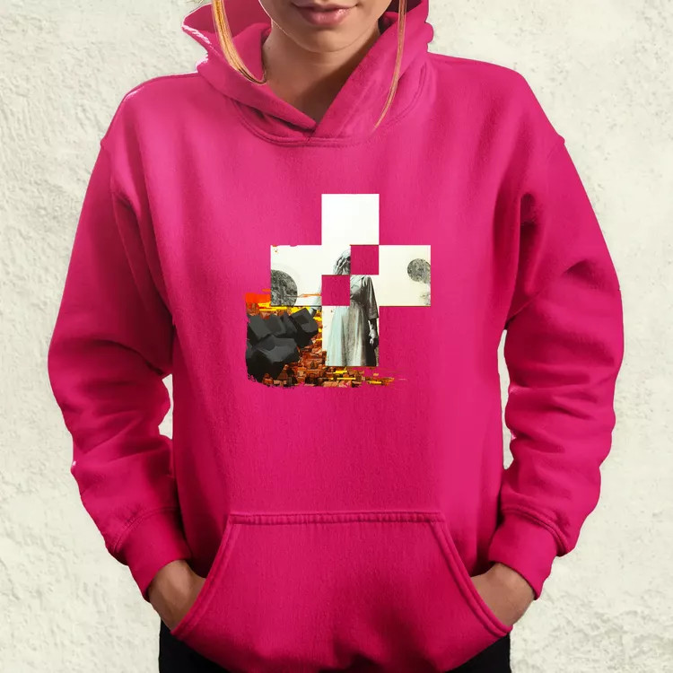 Modern kereszt fantázia v1 női pulóver