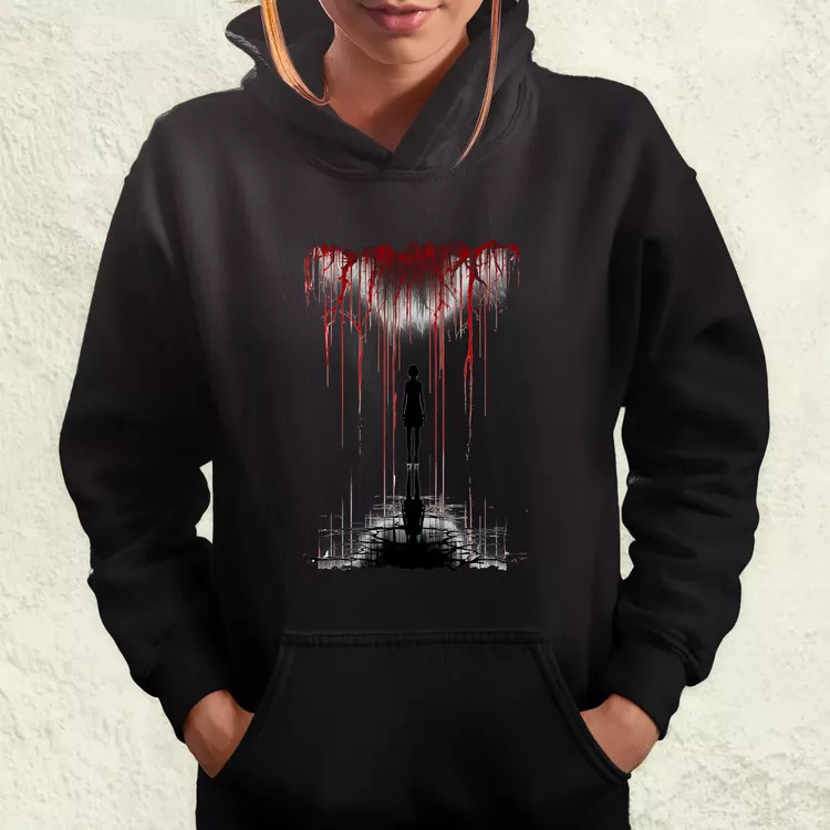 Túlélőhorror v2 női pulóver