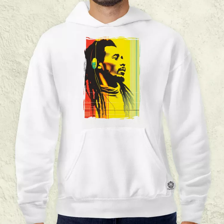 Bob Marley v2 férfi pulóver