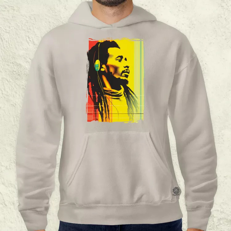Bob Marley v2 férfi pulóver