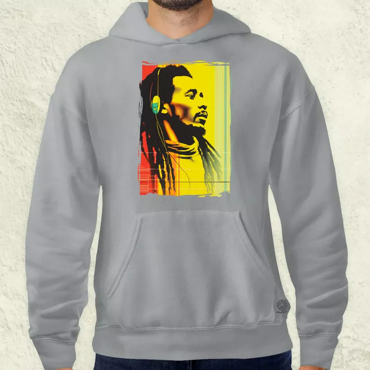 Bob Marley v2 férfi pulóver