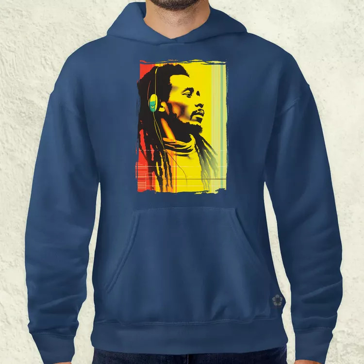 Bob Marley v2 férfi pulóver