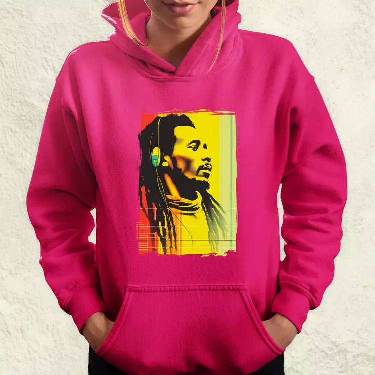 Bob Marley v2 női pulóver