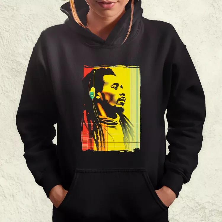 Bob Marley v2 női pulóver
